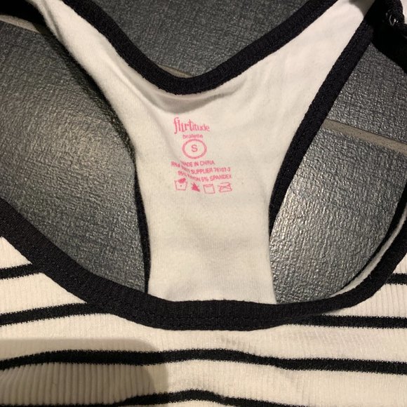 Flirtitude Ribbed Front Knot Bralette Bundle - Picture 2 of 7